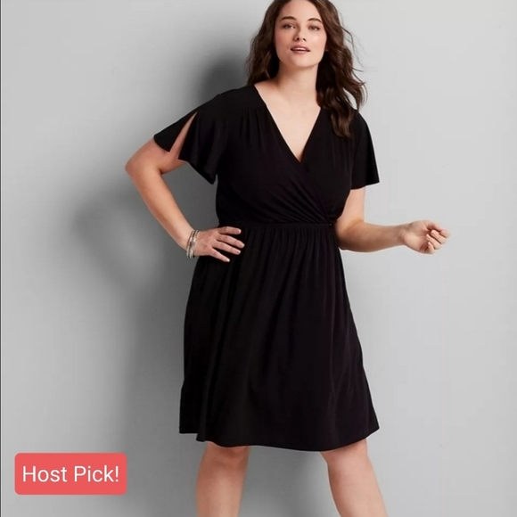 Lane Bryant Dresses & Skirts - SOLD ON OTHER PLATFORM  Knit Flare Dress 14